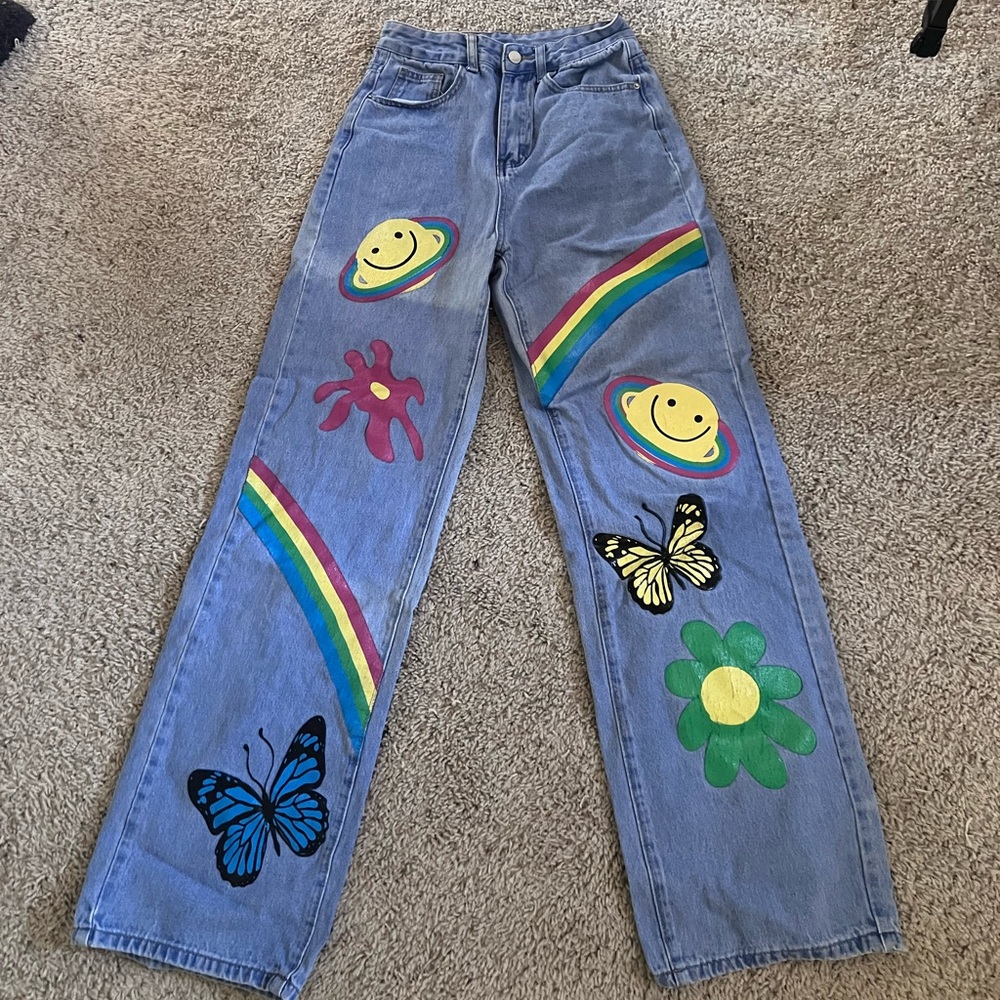 Light Blue Denim Pants